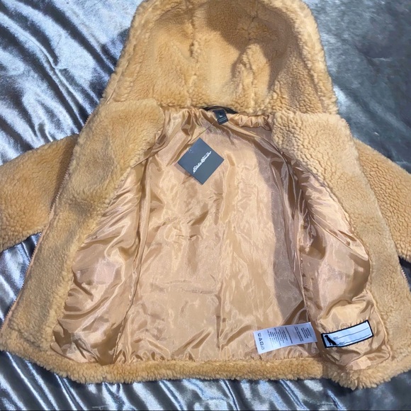 Like New Eddie Bauer Toddler Thick Sherpa Jacket Unisex - Picture 9 of 10